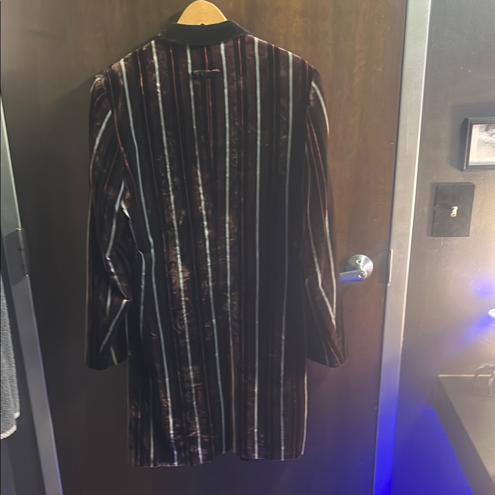 Jean Paul Gaultier Homme silk-Velvet smoking jacket - Picture 4 of 4